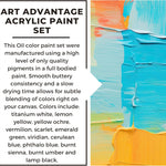 Art Advantage Paint Set Oil .41Oz 12 Color JB-40186_2