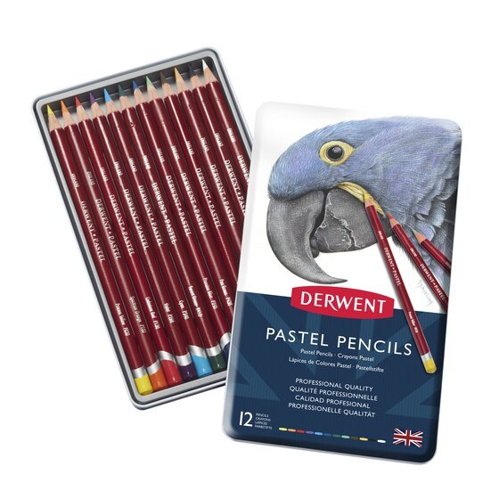 Pastel Pencils - Derwent 12Pk JB-40277