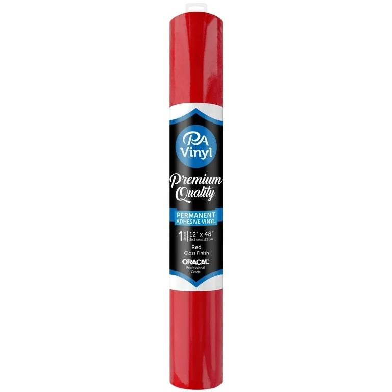 Red Gloss Vinyl 12"X48" JB-40361