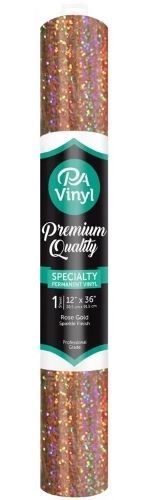 Rose Gold Spark Vinyl 12"X36" JB-40377