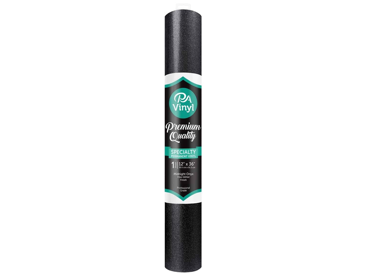 Pa Permanent Adhesive Vinyl - 12 X 36 In. - Fine Glitter Midnight Onyx JB-40388_a2f80e06-dc52-4cb7-80d2-221b1705283c