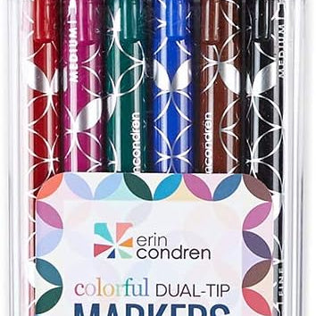 Dual Tip Markers 6 Pack JB-40425