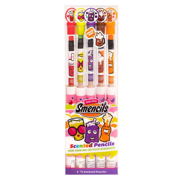 Soda Shop Smencils 5 Pack JB-40441