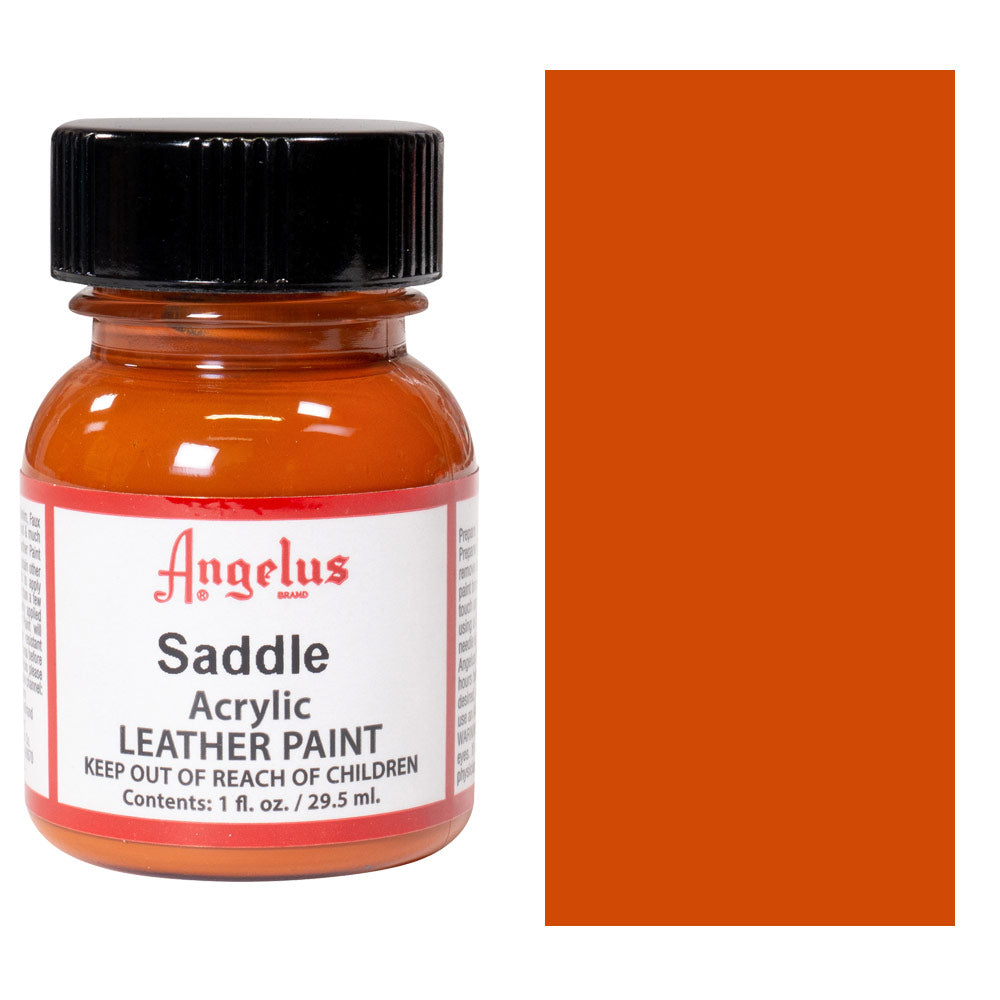 1 Oz Saddle Leather Paint By Angelus JB-40540
