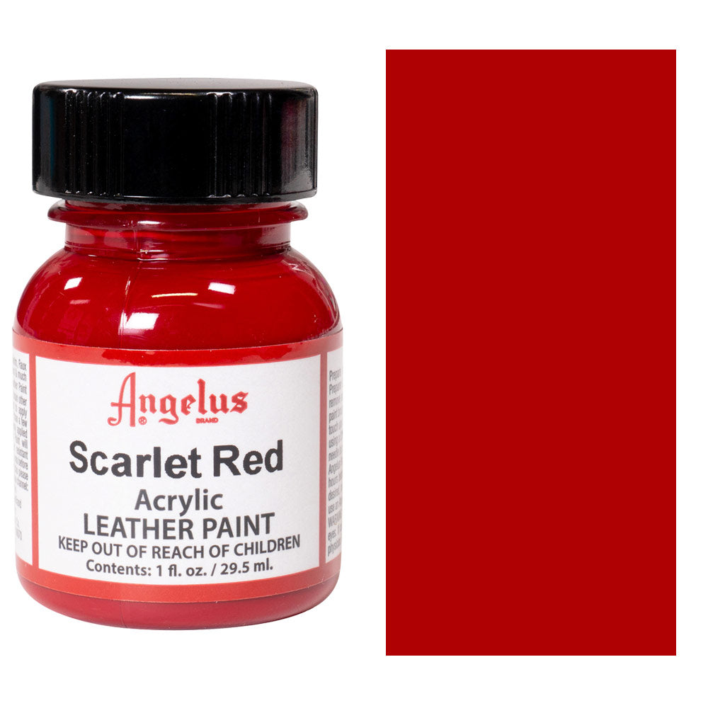 1 Oz Red Leather Paint By Angelus JB-40551