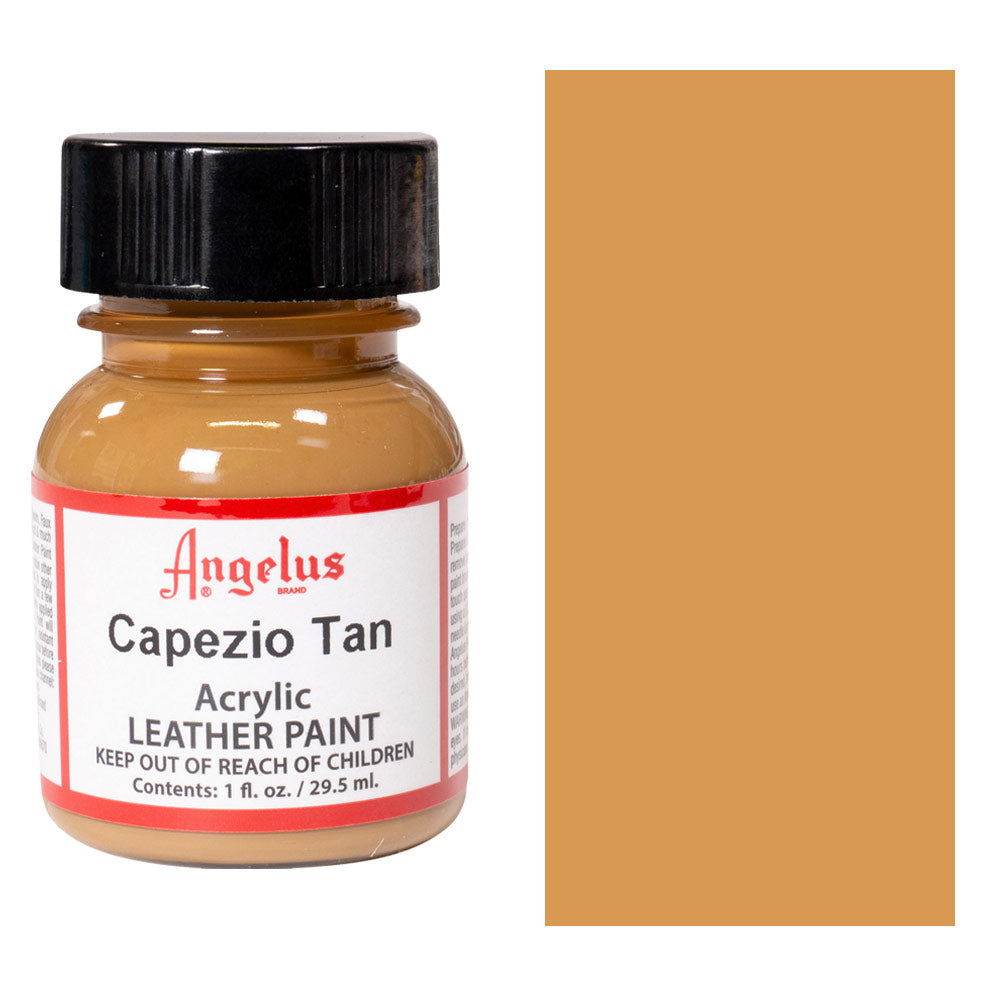 1 Oz Cpzio Tan Leather Paint By Angelus JB-40562