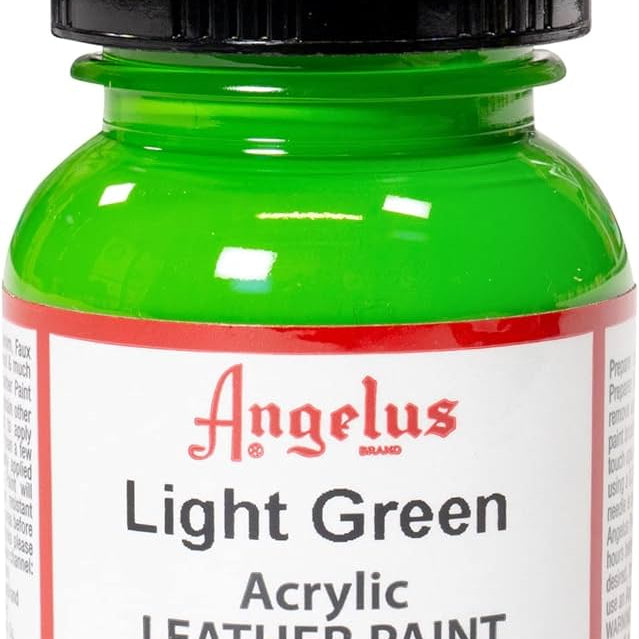 1 Oz Lt Green Leather Paint By Angelus JB-40564