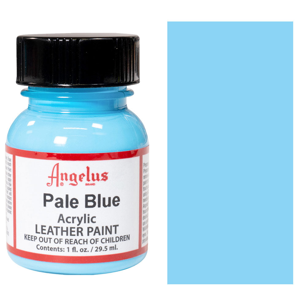 1 Oz Pale Blue Leather Paint By Angelus JB-40567
