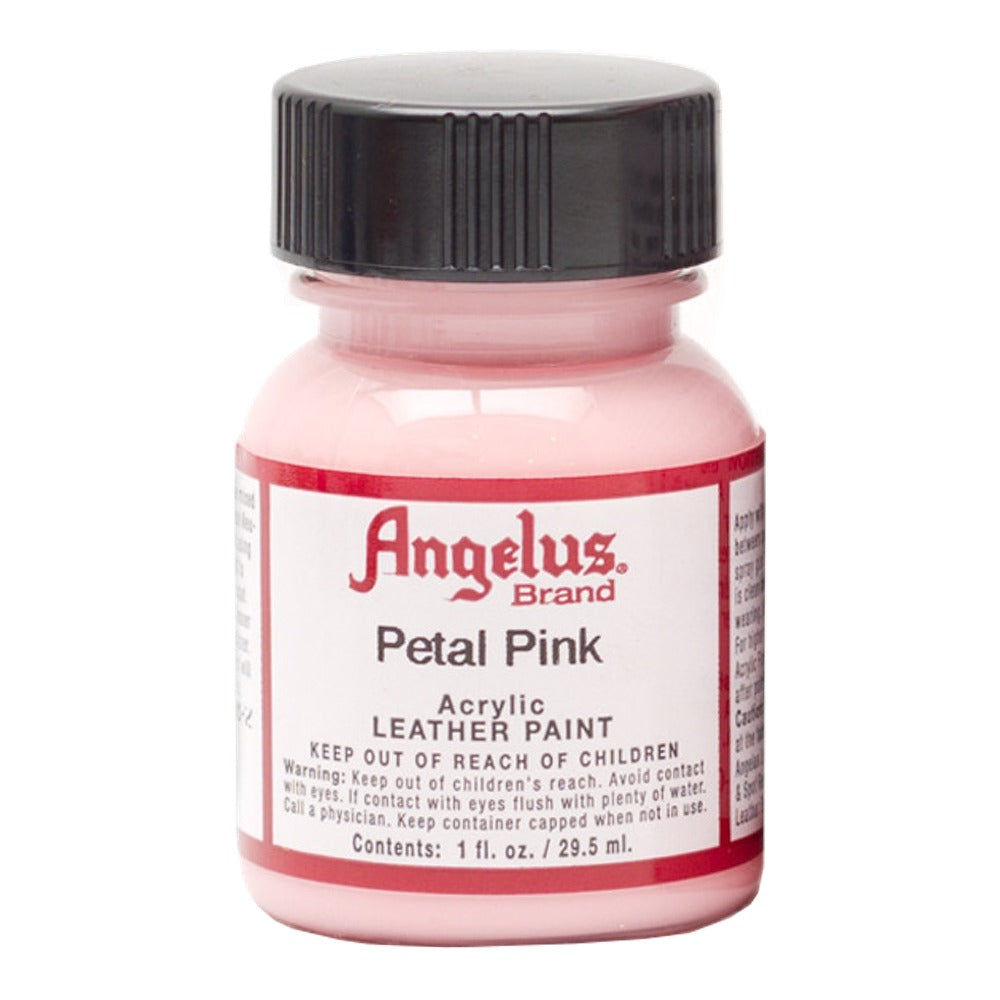 Angelus Acrylic Leather Paint Petal Pink 1oz