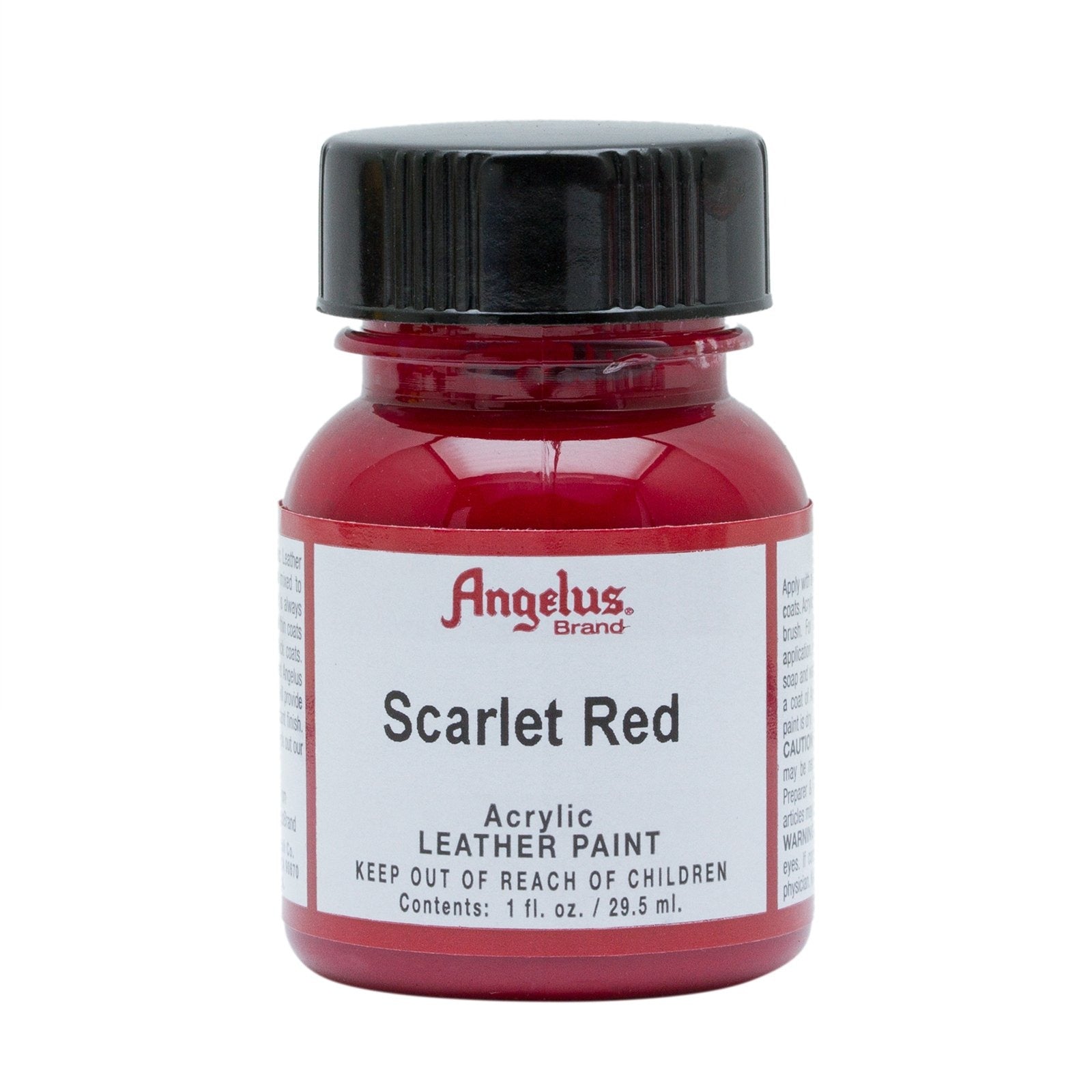 1 Oz Scarlet Leather Paint By Angelus JB-40576