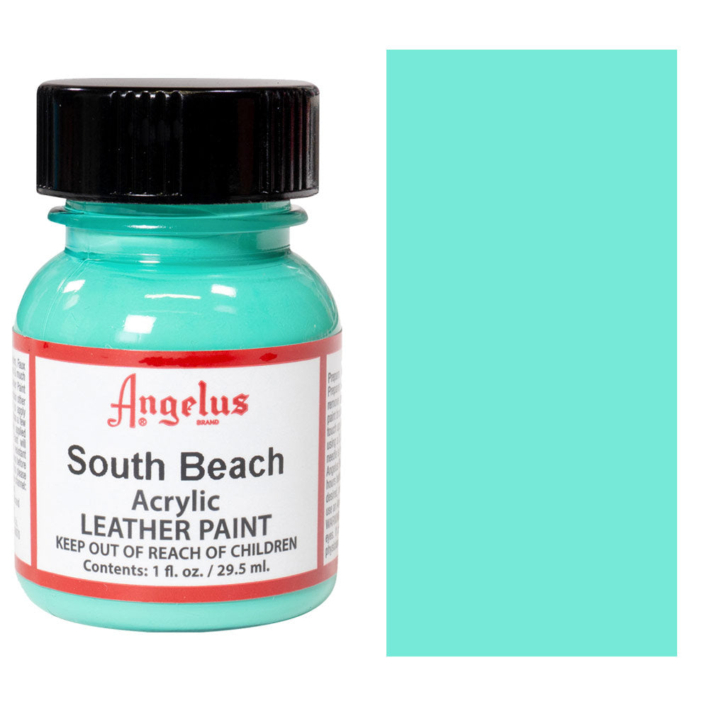 1 Oz South Beach Leather Paint By Angelus JB-40579