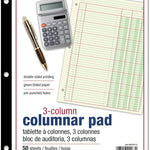3 Column Columnar Pad JB-40668