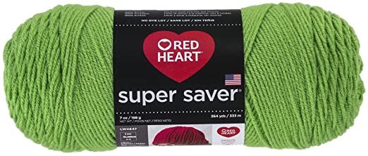 Spring Grn 7 Oz Red Heart Yarn JB-40711