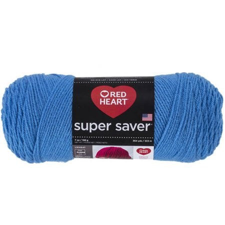 Delft Blue 7 Oz Red Heart Yarn JB-40726