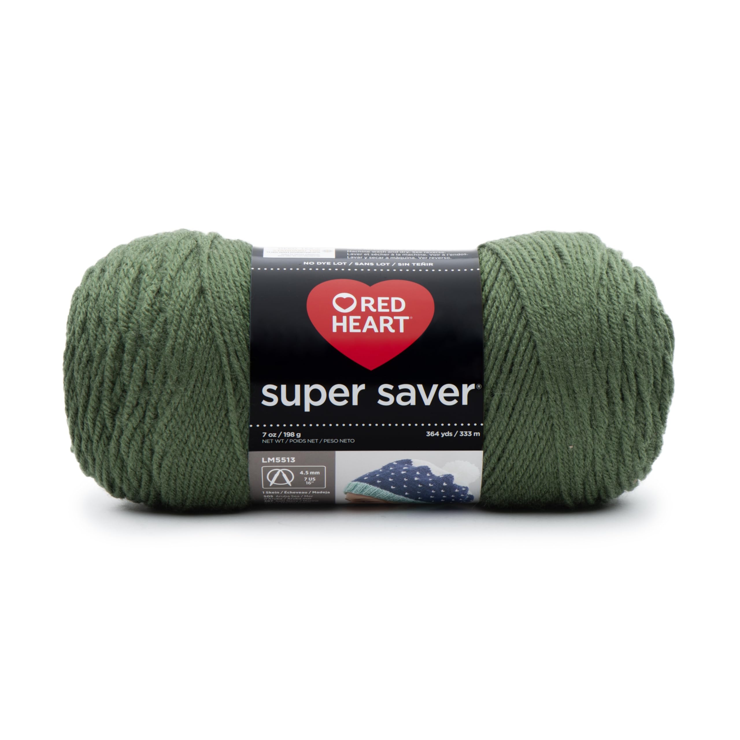 Med Thyme 7 Oz Red Heart Yarn JB-40735