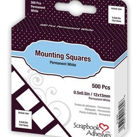 Mounting Squares 500 Pc JB-41003