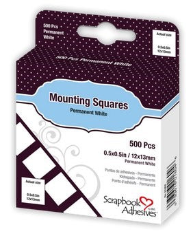 Mounting Squares 500 Pc JB-41003