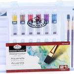 Essentials 21 Piece Watercolor Set Arts & Crafts JB-41010_3
