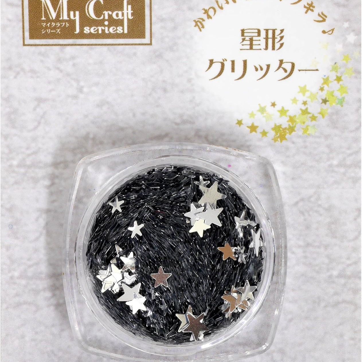 Resinate Glitter Star 1.5Gm Silver JB-41053
