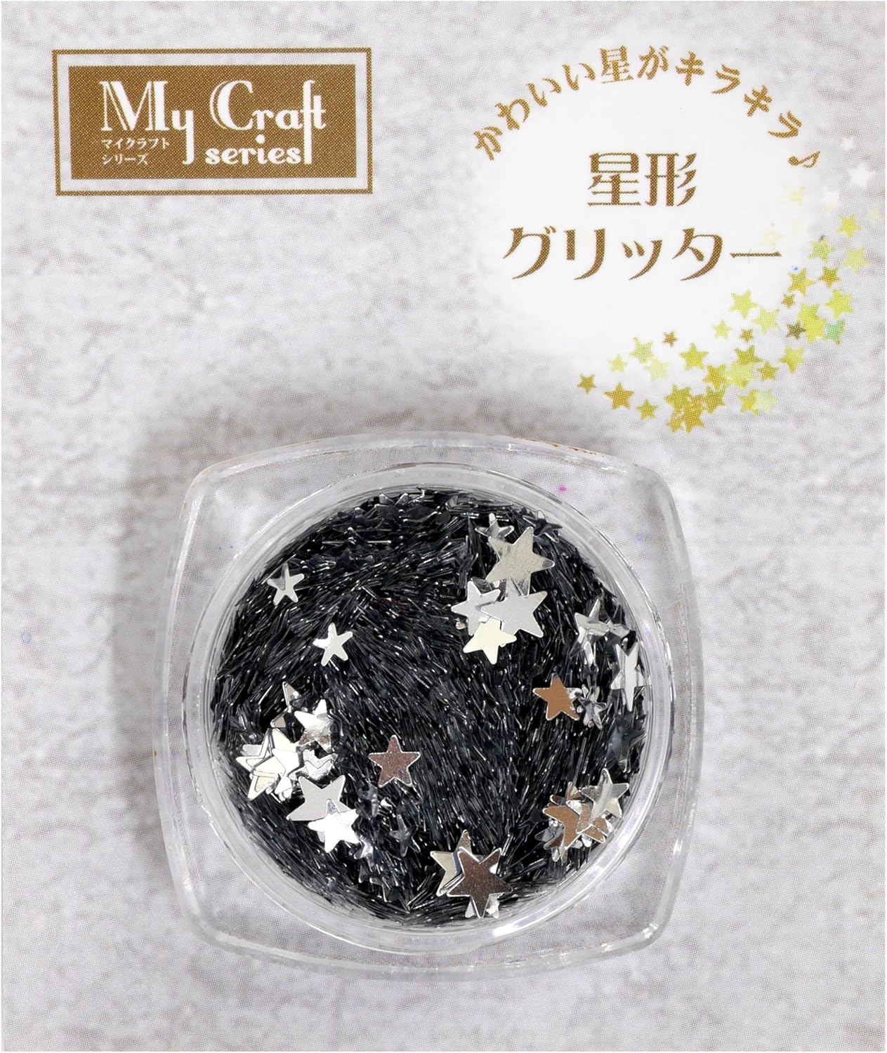 Resinate Glitter Star 1.5Gm Silver JB-41053