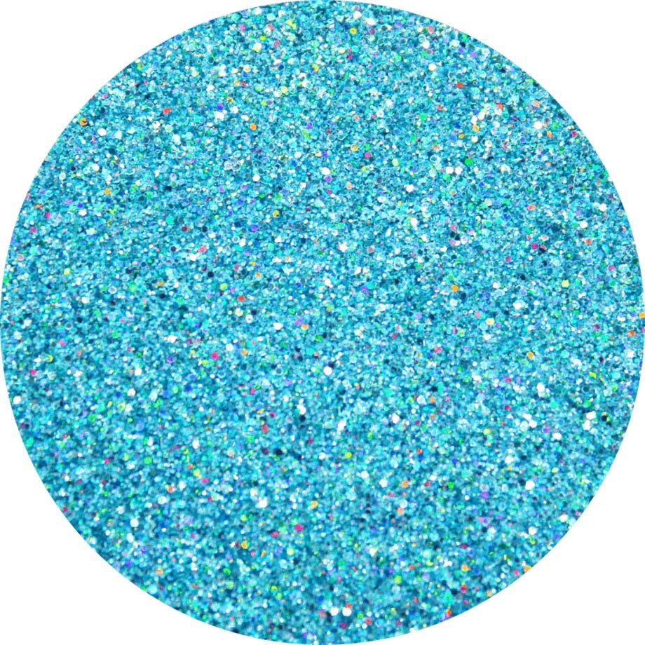 Aqua Blue Glitter JB-41068