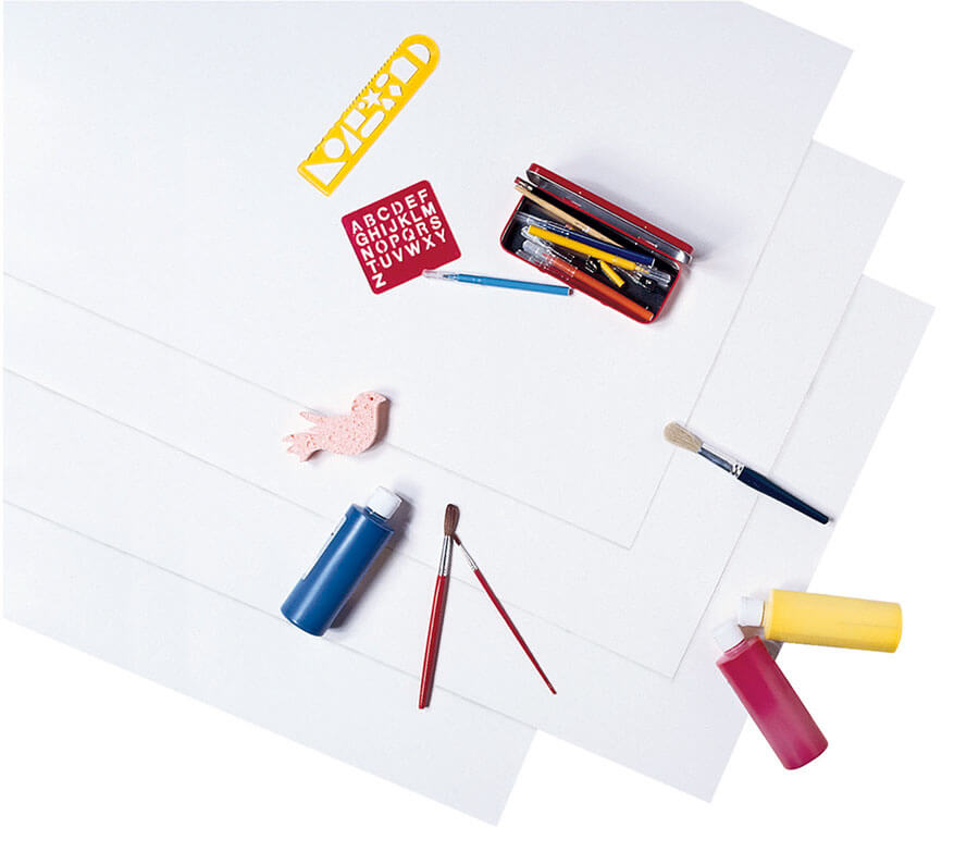 4 Ply White Poster Board 28 X 22 JB-41076
