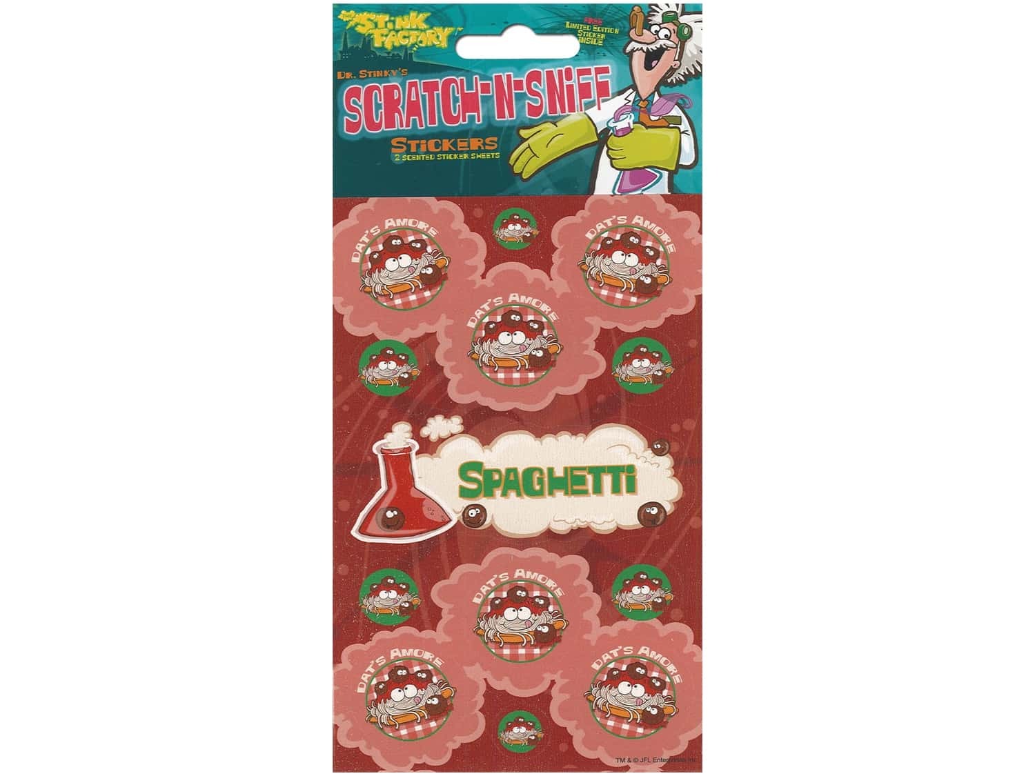 Just For Laughs Scratch-N-Sniff Stickers - Spaghetti Arts & Crafts JB-41158_ae33bc29-0faf-4e76-b550-40ed9f8a3574