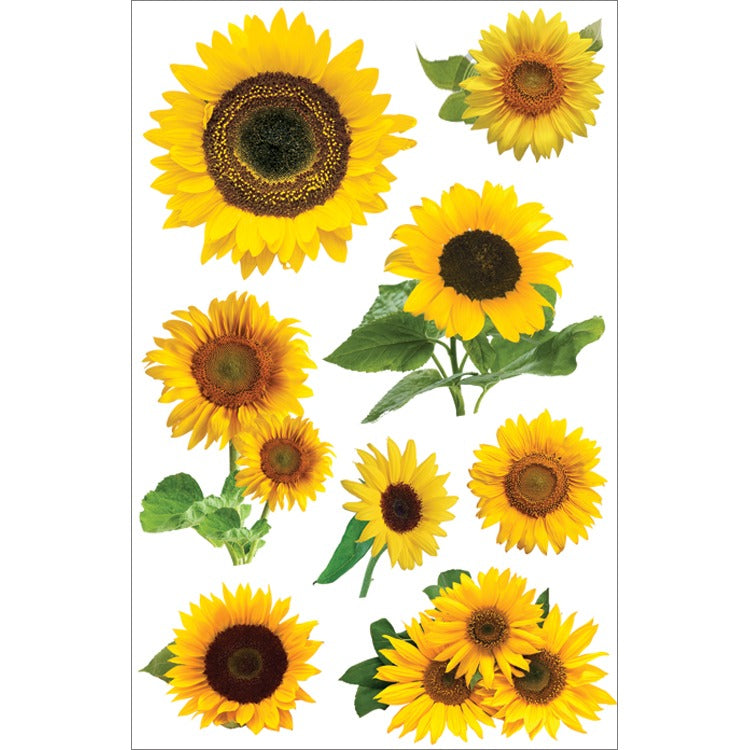 Paper House 3D Stickers 4.5"X7.5" -Sunflowers Arts & Crafts JB-41185_b3bb9699-a51a-42e9-812e-828c63864ae0
