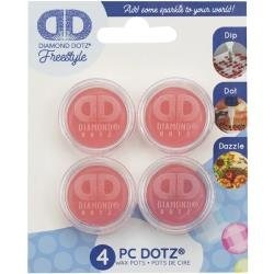 Diamond Dotz Freestyle Wax Pots 4/Pkg Arts & Crafts JB-41226