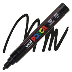 Acrylic Marker Posca Pc-5M Medium Black JB-41262_2b226680-b996-4bf2-8689-6e086eece7d7