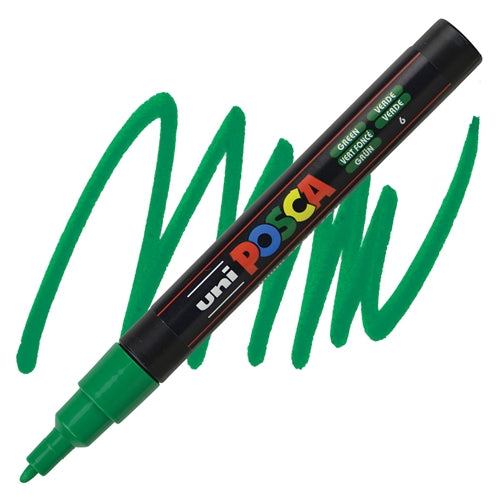 Fine Green Posca Paint Marker JB-41269