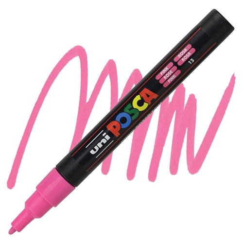 Fine Pink Posca Paint Marker JB-41274