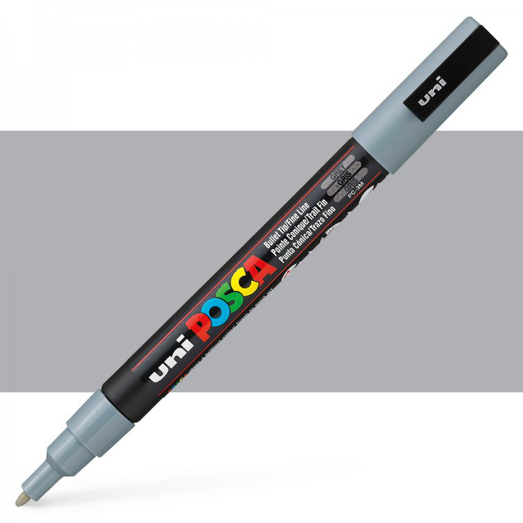 Fine Grey Posca Paint Marker JB-41276
