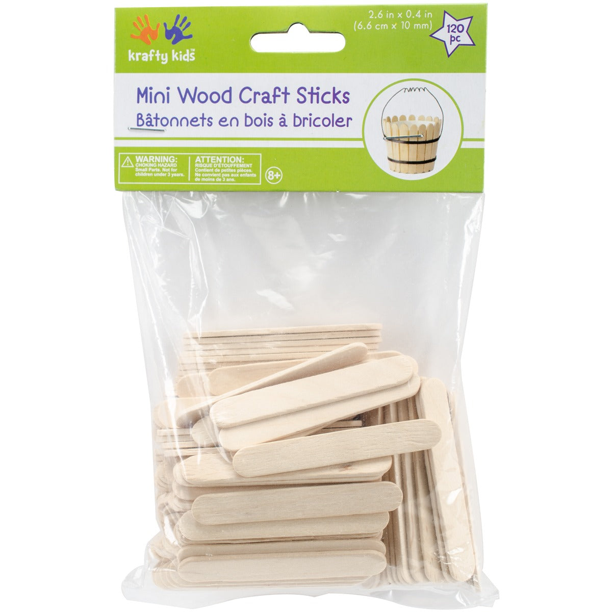 Mini Craft Sticks-Natural 2.5" 120/Pkg Arts & Crafts JB-41285_d3dbda9f-2b6b-485a-8849-0e39f33bb766