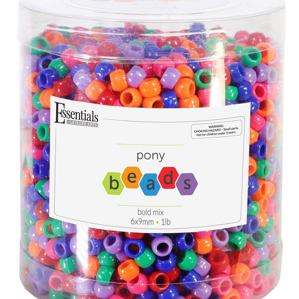Bold Mix Pony Beads JB-41287