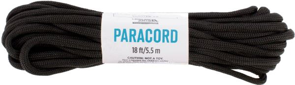 18Ft Black Paracord JB-41360
