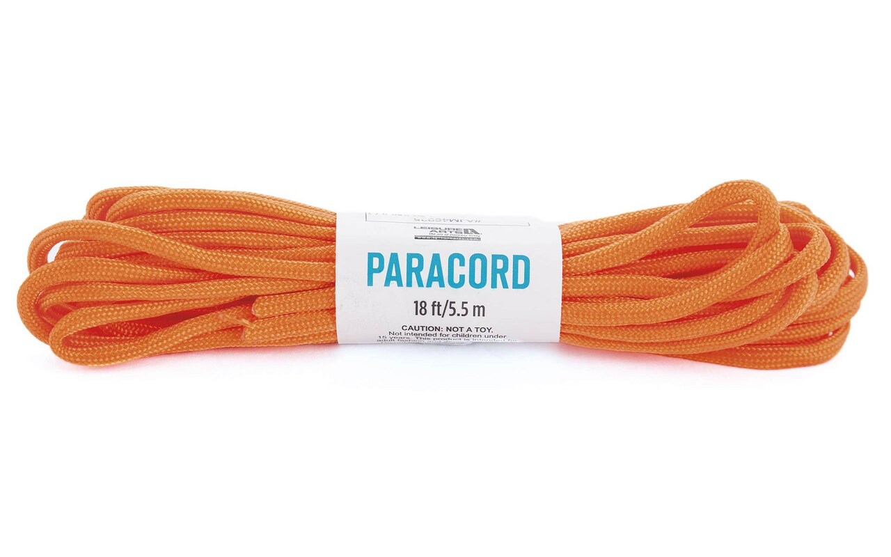 18Ft Orange Paracord JB-41361