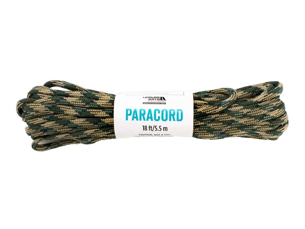 Leisure Arts Paracord - Variegated Camo 18 Ft. Arts & Crafts JB-41366_a417f960-1c60-4471-9bc5-4616a4a68ecb