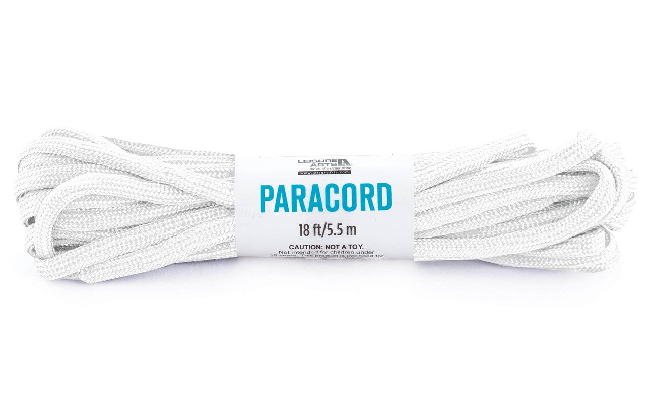 18Ft White Paracord JB-41368