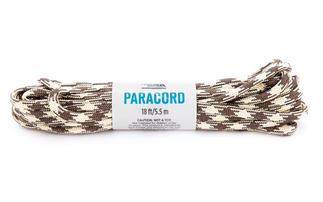 18Ft Tan/Brown Paracord JB-41373