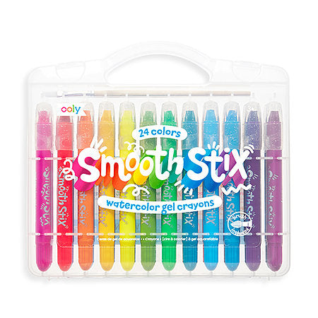 W/C Crayon/Brush Sticks 25 Pack JB-41393