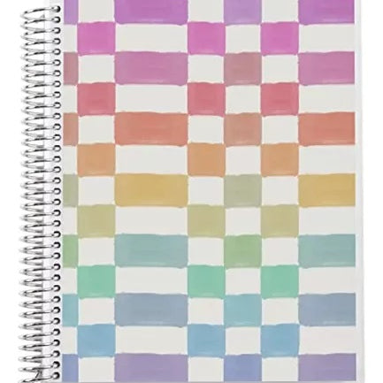 7X9 Checkered Notebook JB-41458