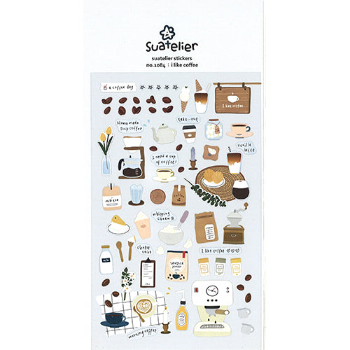 I Like Coffee Stickers JB-41637