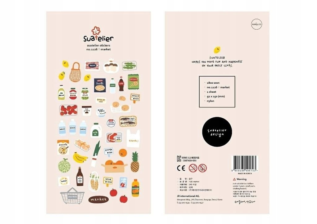 Market Stickers JB-41642