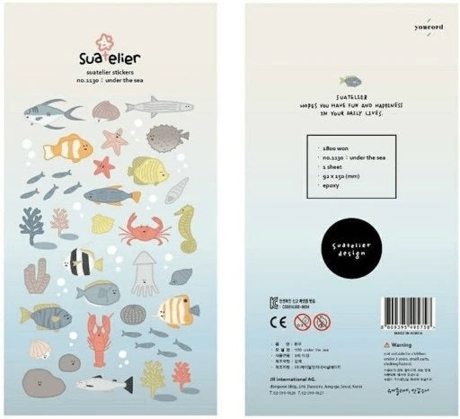 Under The Sea Stickers JB-41645