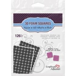 .5X.5 Foam Squares Black JB-41791