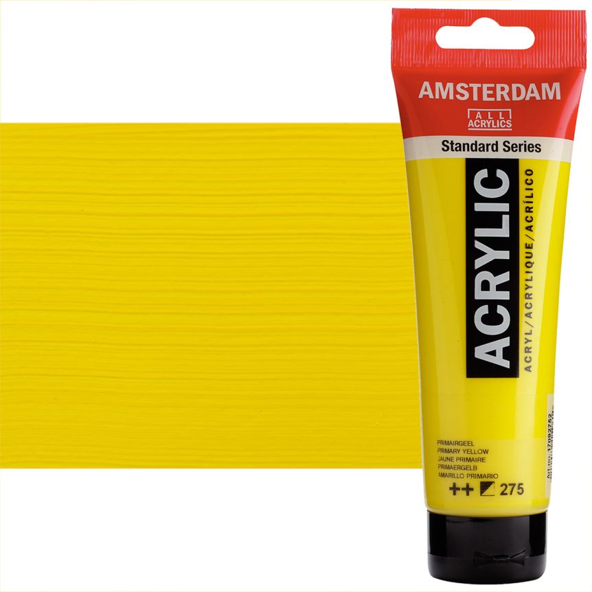 Amsterdam Prim Yellow Ow Acrylic Paint JB-41814