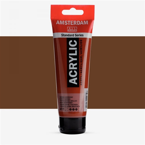 Amsterdam Burnt Sienna Acrylic Paint JB-41823