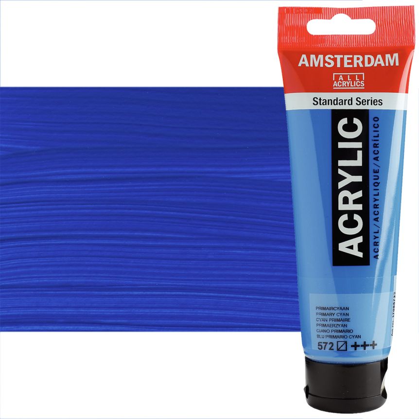 Amsterdam Prim Cyan Acrylic Paint JB-41831