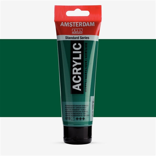 Amsterdam Perm Green Dp Acrylic Paint JB-41835